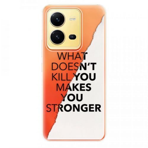 Odolné silikónové puzdro iSaprio - Makes You Stronger - Vivo X80 Lite 5G