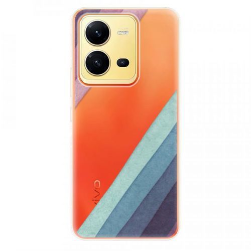 Odolné silikónové puzdro iSaprio - Glitter Stripes 01 - Vivo X80 Lite 5G