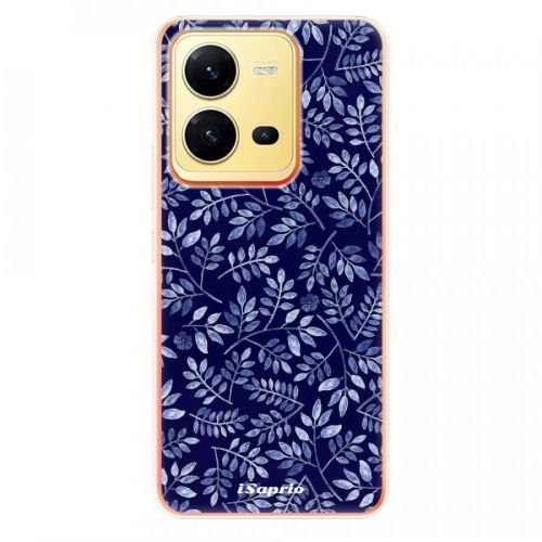 Odolné silikónové puzdro iSaprio - Blue Leaves 05 - Vivo X80 Lite 5G