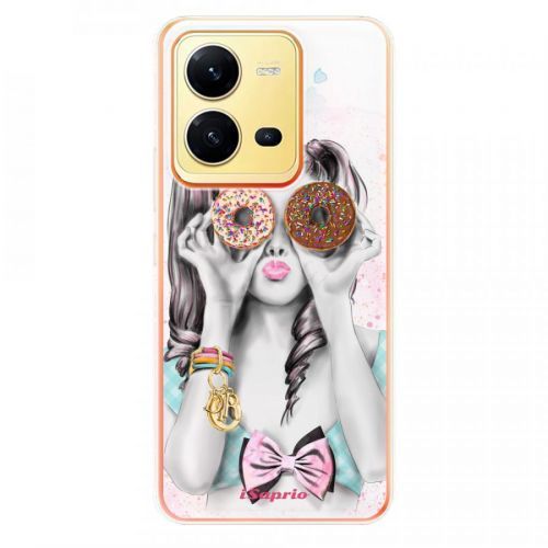 Odolné silikónové puzdro iSaprio - Donuts 10 - Vivo X80 Lite 5G