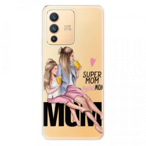 Odolné silikónové puzdro iSaprio - Milk Shake - Blond - Vivo V23 5G