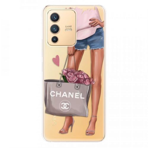 Odolné silikónové puzdro iSaprio - Fashion Bag - Vivo V23 5G