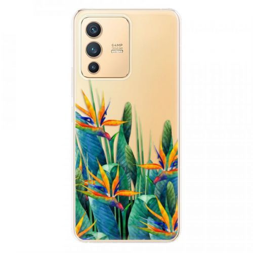 Odolné silikónové puzdro iSaprio - Exotic Flowers - Vivo V23 5G