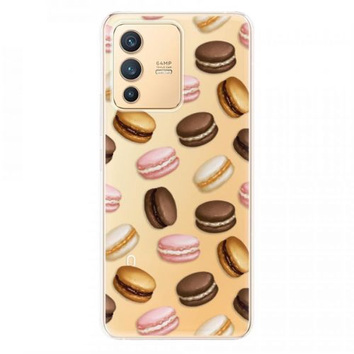 Odolné silikónové puzdro iSaprio - Macaron Pattern - Vivo V23 5G