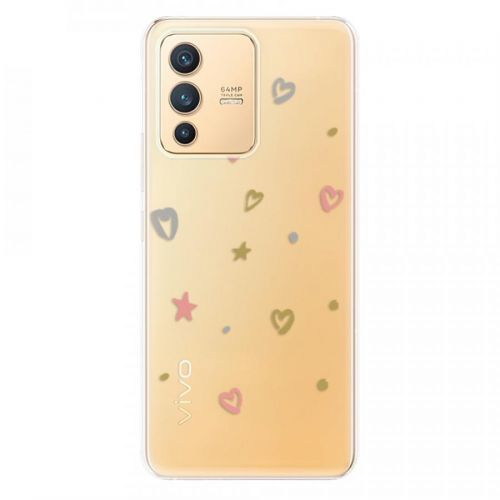 Odolné silikónové puzdro iSaprio - Lovely Pattern - Vivo V23 5G