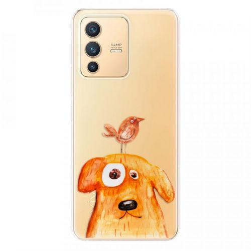 Odolné silikónové puzdro iSaprio - Dog And Bird - Vivo V23 5G