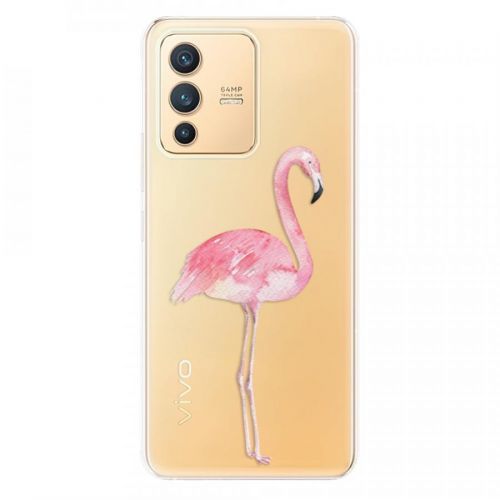 Odolné silikónové puzdro iSaprio - Flamingo 01 - Vivo V23 5G
