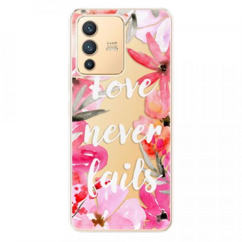 Odolné silikónové puzdro iSaprio - Love Never Fails - Vivo V23 5G