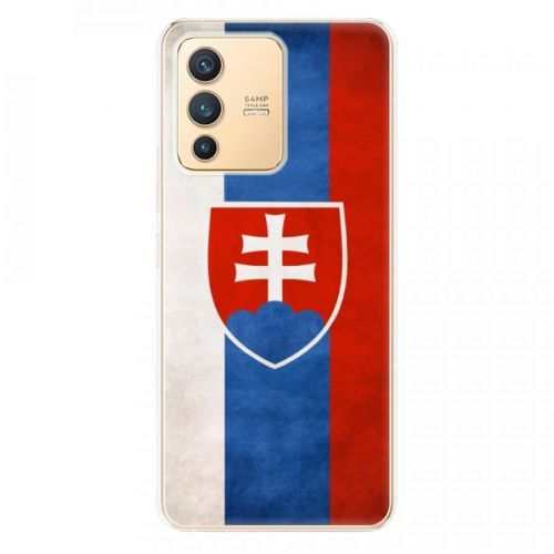 Odolné silikónové puzdro iSaprio - Slovakia Flag - Vivo V23 5G