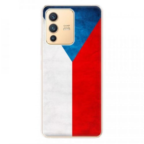 Odolné silikónové puzdro iSaprio - Czech Flag - Vivo V23 5G