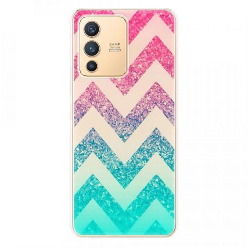 Odolné silikónové puzdro iSaprio - Zig-Zag - Vivo V23 5G