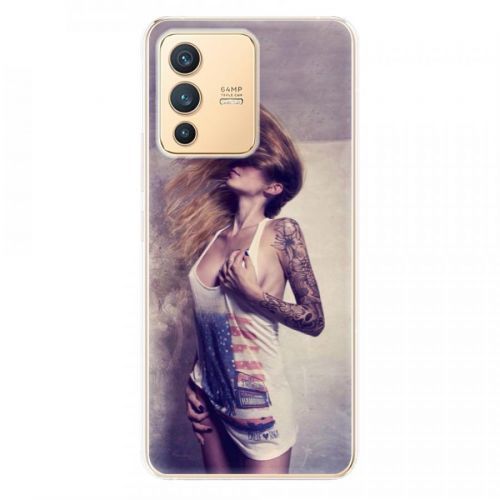 Odolné silikónové puzdro iSaprio - Girl 01 - Vivo V23 5G