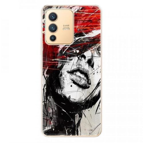 Odolné silikónové puzdro iSaprio - Sketch Face - Vivo V23 5G