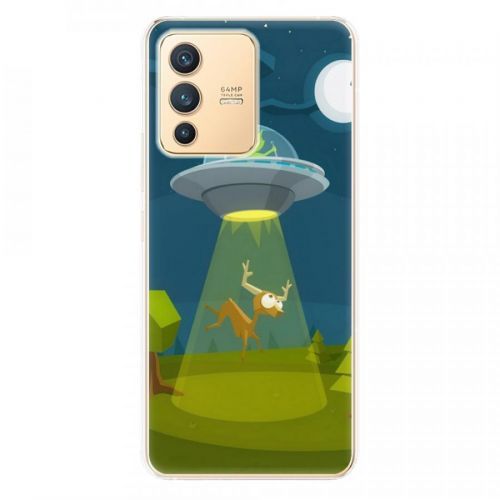 Odolné silikónové puzdro iSaprio - Alien 01 - Vivo V23 5G