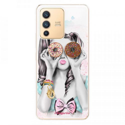 Odolné silikónové puzdro iSaprio - Donuts 10 - Vivo V23 5G