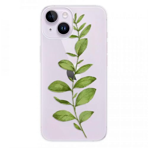 Odolné silikónové puzdro iSaprio - Green Plant 01 - iPhone 14