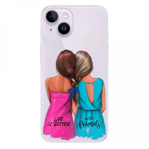 Odolné silikónové puzdro iSaprio - Best Friends - iPhone 14