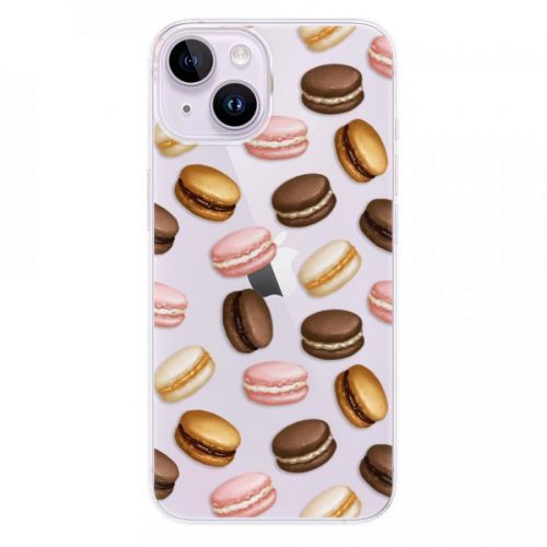 Odolné silikónové puzdro iSaprio - Macaron Pattern - iPhone 14