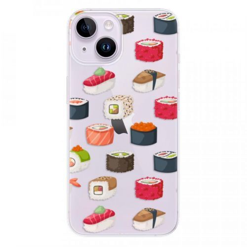 Odolné silikónové puzdro iSaprio - Sushi Pattern - iPhone 14