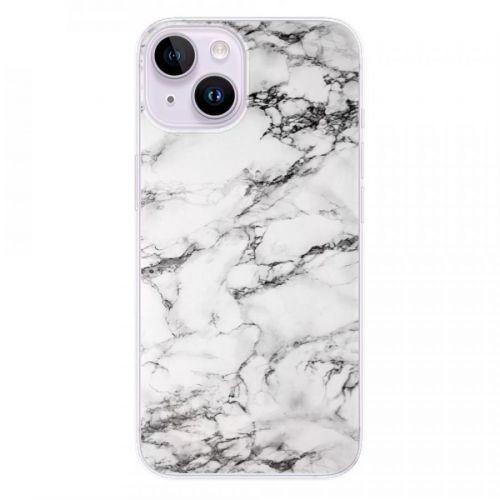 Odolné silikónové puzdro iSaprio - White Marble 01 - iPhone 14