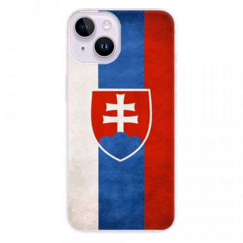 Odolné silikónové puzdro iSaprio - Slovakia Flag - iPhone 14