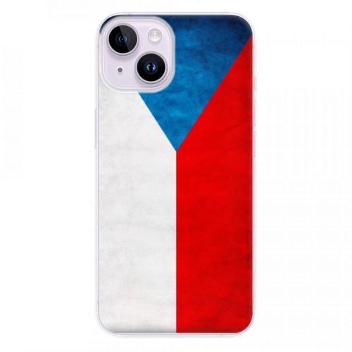Odolné silikónové puzdro iSaprio - Czech Flag - iPhone 14