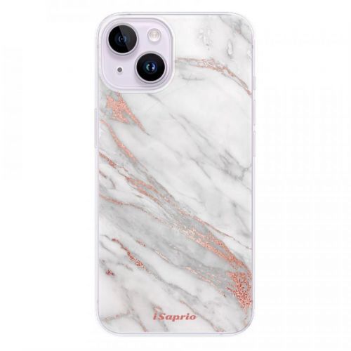 Odolné silikónové puzdro iSaprio - RoseGold 11 - iPhone 14