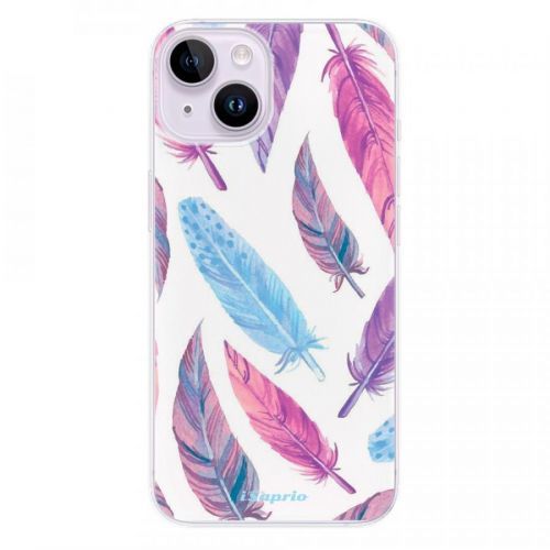 Odolné silikónové puzdro iSaprio - Feather Pattern 10 - iPhone 14