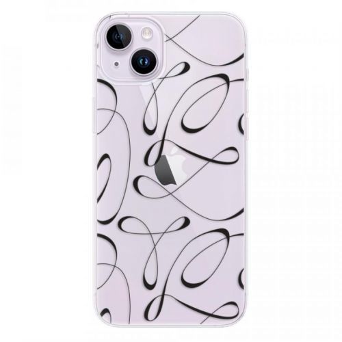 Odolné silikónové puzdro iSaprio - Fancy - black - iPhone 14 Plus