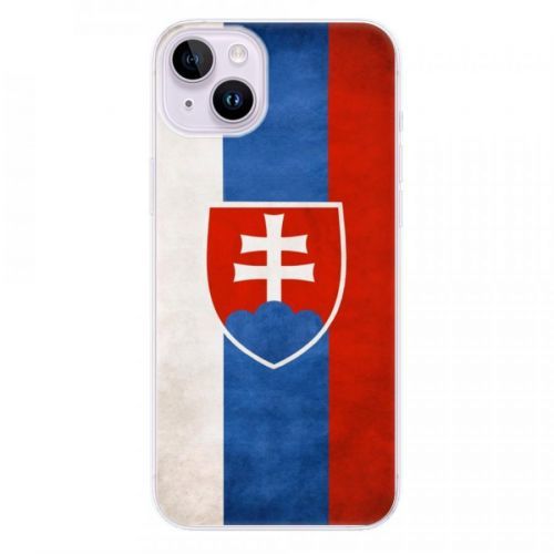Odolné silikónové puzdro iSaprio - Slovakia Flag - iPhone 14 Plus