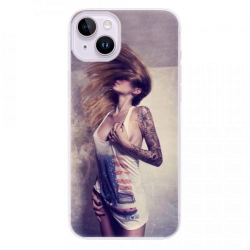 Odolné silikónové puzdro iSaprio - Girl 01 - iPhone 14 Plus