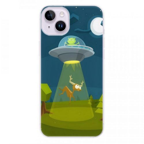 Odolné silikónové puzdro iSaprio - Alien 01 - iPhone 14 Plus