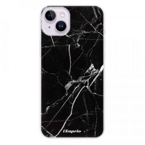 Odolné silikónové puzdro iSaprio - Black Marble 18 - iPhone 14 Plus