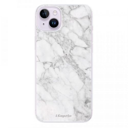 Odolné silikónové puzdro iSaprio - SilverMarble 14 - iPhone 14 Plus