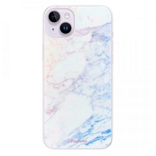 Odolné silikónové puzdro iSaprio - Raibow Marble 10 - iPhone 14 Plus