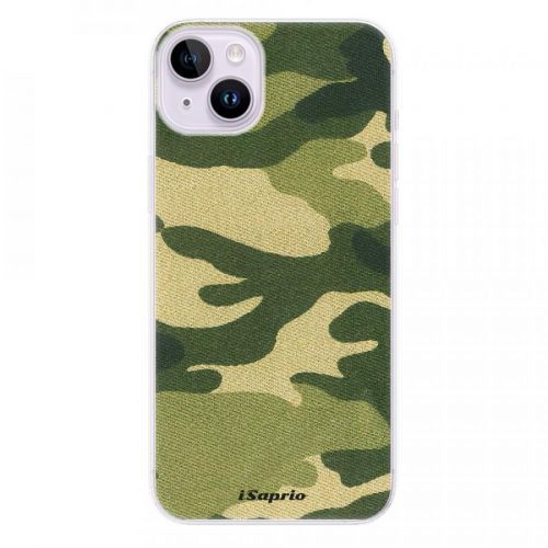 Odolné silikónové puzdro iSaprio - Green Camuflage 01 - iPhone 14 Plus