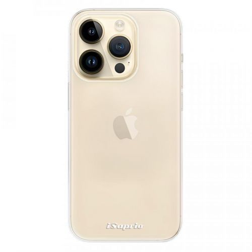 Odolné silikónové puzdro iSaprio - 4Pure - mléčný bez potisku - iPhone 14 Pro