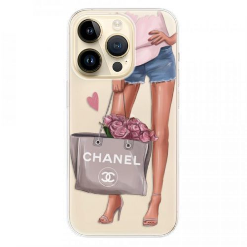 Odolné silikónové puzdro iSaprio - Fashion Bag - iPhone 14 Pro