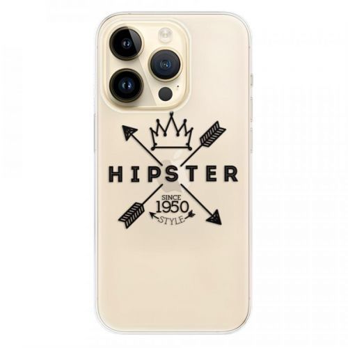 Odolné silikónové puzdro iSaprio - Hipster Style 02 - iPhone 14 Pro