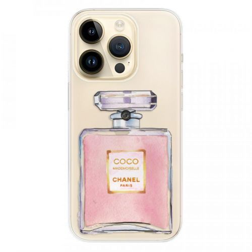 Odolné silikónové puzdro iSaprio - Chanel Rose - iPhone 14 Pro