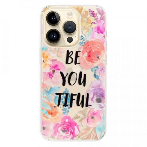 Odolné silikónové puzdro iSaprio - BeYouTiful - iPhone 14 Pro