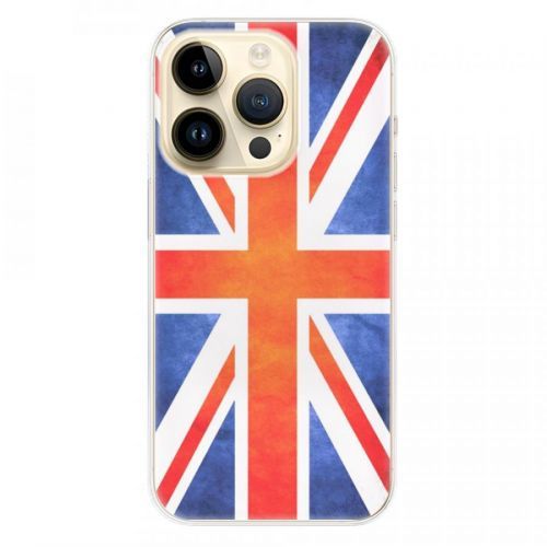 Odolné silikónové puzdro iSaprio - UK Flag - iPhone 14 Pro