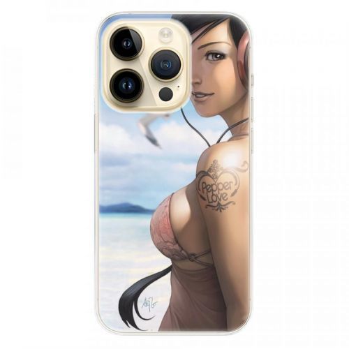 Odolné silikónové puzdro iSaprio - Girl 02 - iPhone 14 Pro