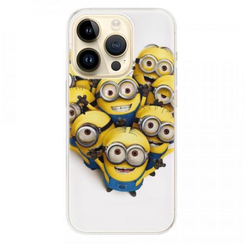 Odolné silikónové puzdro iSaprio - Mimons 01 - iPhone 14 Pro
