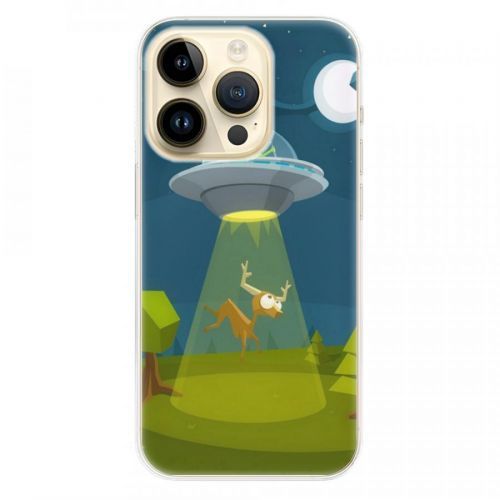 Odolné silikónové puzdro iSaprio - Alien 01 - iPhone 14 Pro