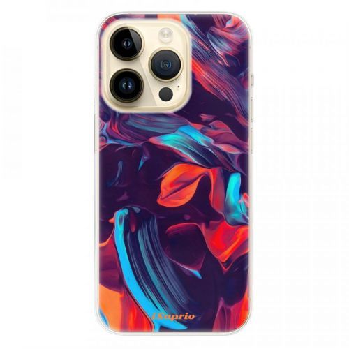 Odolné silikónové puzdro iSaprio - Color Marble 19 - iPhone 14 Pro