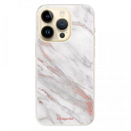 Odolné silikónové puzdro iSaprio - RoseGold 11 - iPhone 14 Pro