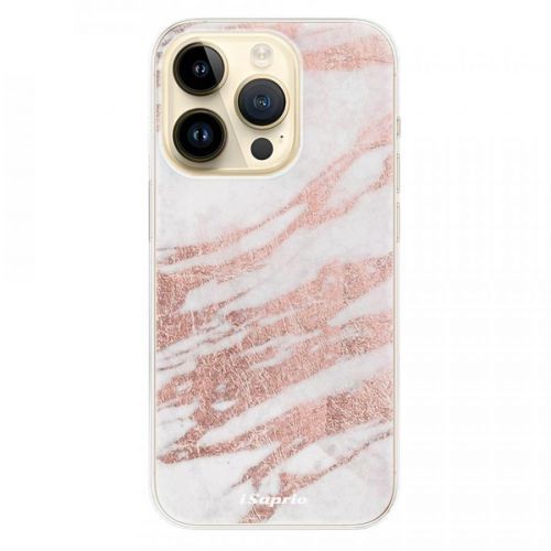 Odolné silikónové puzdro iSaprio - RoseGold 10 - iPhone 14 Pro