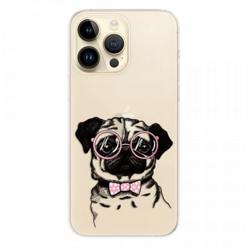 Odolné silikónové puzdro iSaprio - The Pug - iPhone 14 Pro Max