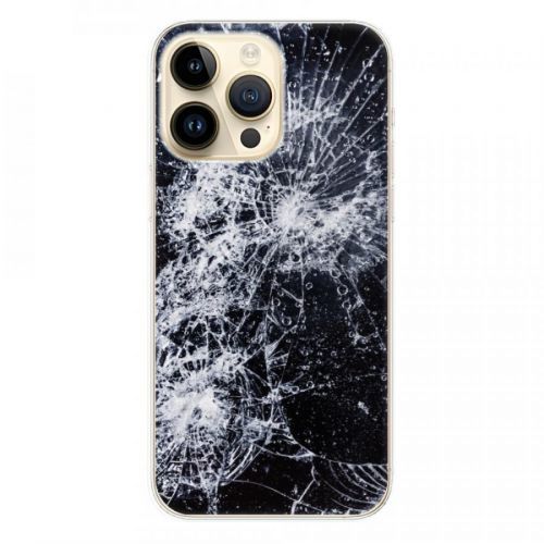 Odolné silikónové puzdro iSaprio - Cracked - iPhone 14 Pro Max